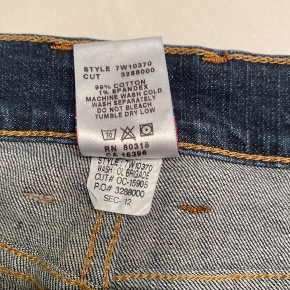 Lucky brand midrise flare jeans size 12/31 - Picture 10 of 11